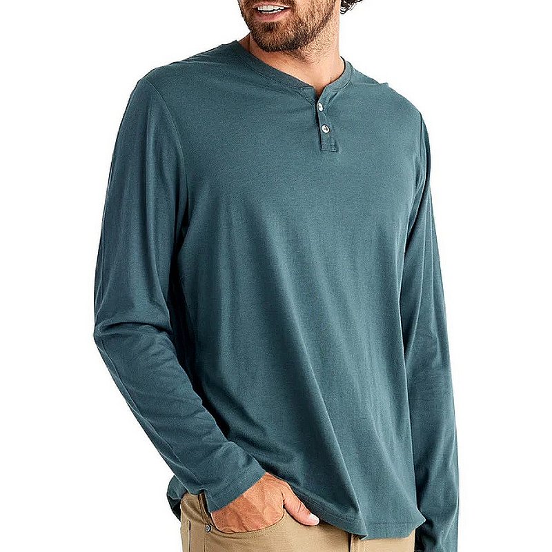 Free Fly Men's Bamboo Heritage Henley Shirt MHLH (Free Fly)