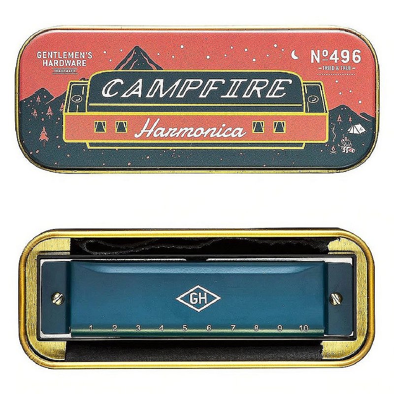 Gentlemen's Hardware Campfire Harmonica GEN496 (Gentlemen's Hardware)