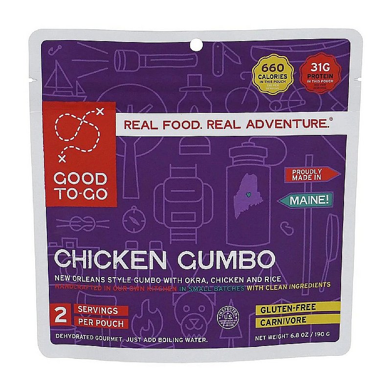 Good To-go Chicken Gumbo Meal--6.8oz 1009 (Good To-go)