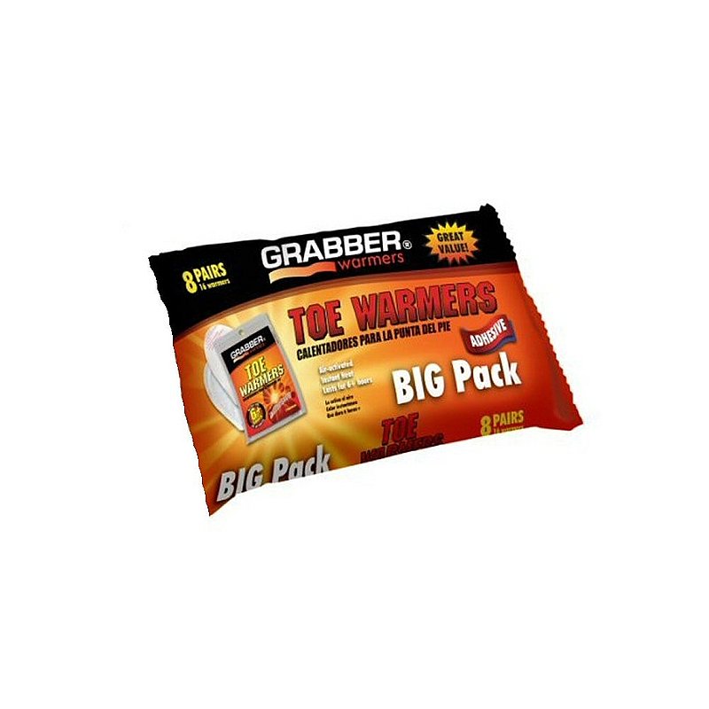 Grabber Performance Toe Warmers--8 Pack TWES8 (Grabber Performance)