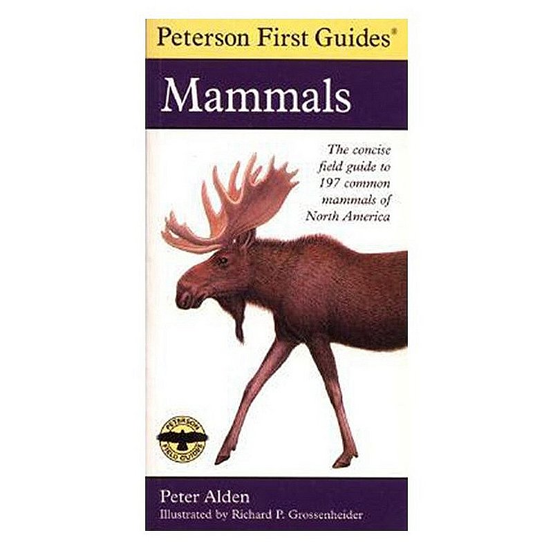 Houghton Mifflin Peterson First Guide to Mammals of North America Guide Book 102820 (Houghton Mifflin)