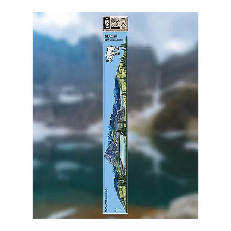 Hydrascape Stickers Glacier National Park Infinity Sticker 1017 (Hydrascape Stickers)