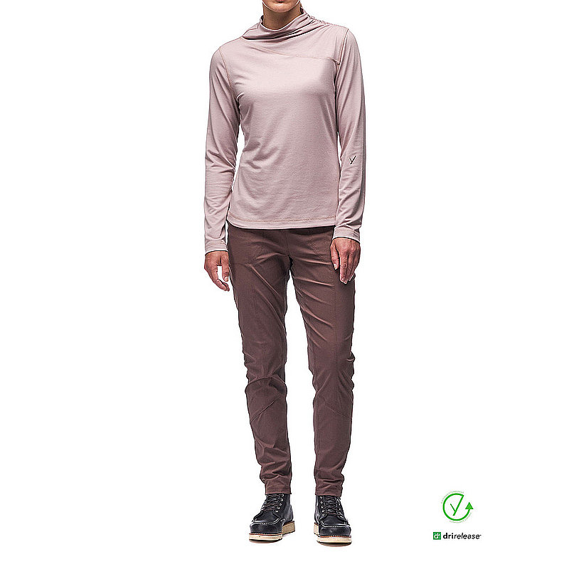 Indyeva Women's Luz Mock Neck Top INDT0039 (Indyeva)