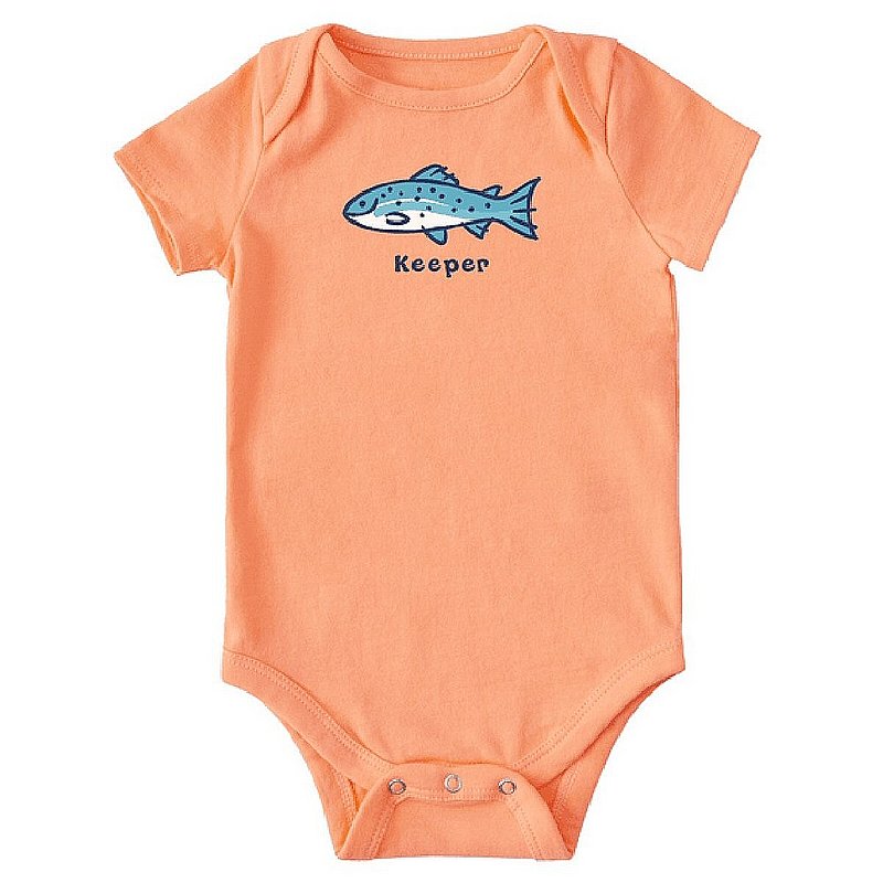 Life is good Baby Keeper Fish Crusher Bodysuit 89825 (Life is good)
