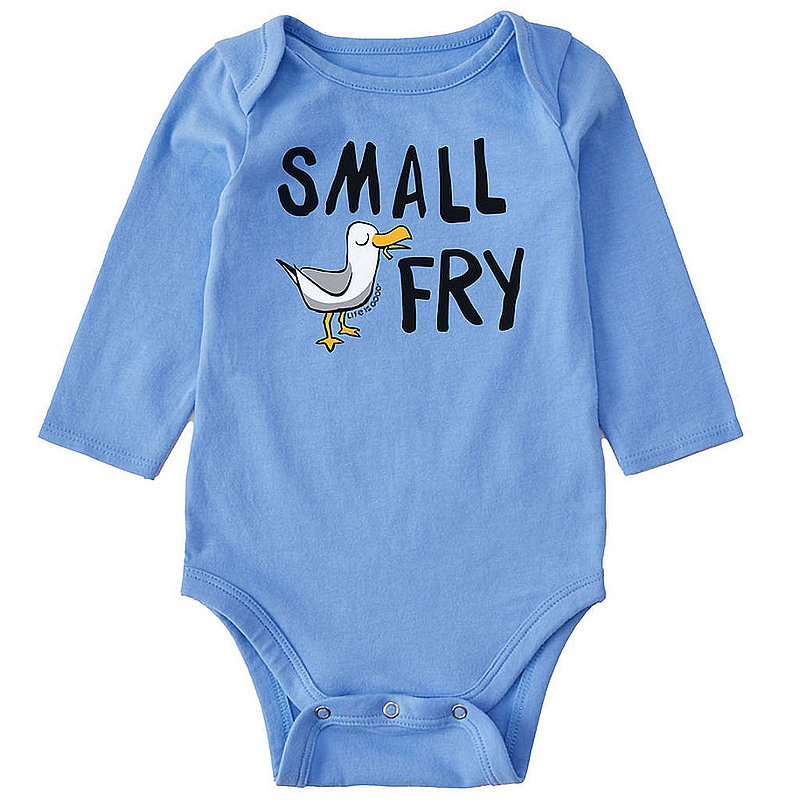 Life Is Good Baby Seagull Small Fry Long Sleeve Crusher Bodysuit 99576 (Life Is Good)