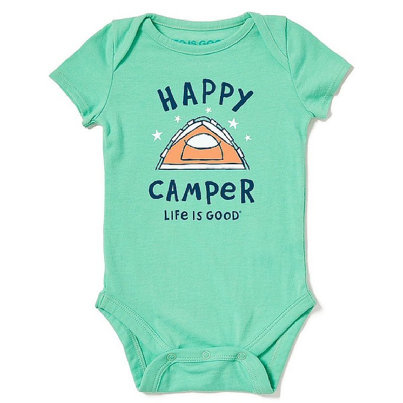Life is good Babys' Happy Camper Crusher Bodysuit 78182 (Life is good)