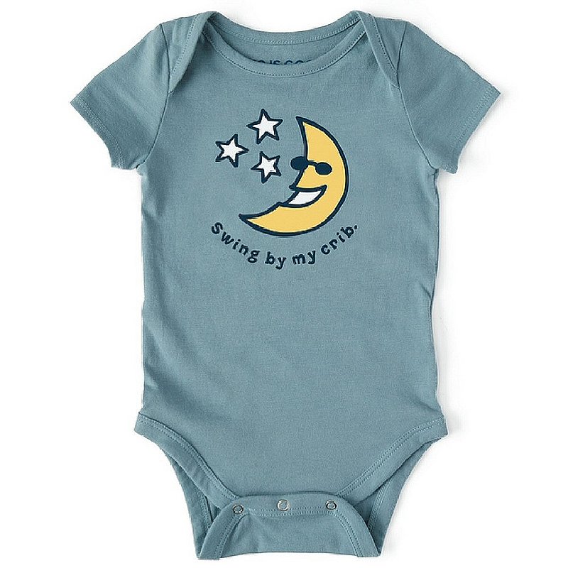 Life Is Good Babys' Swing By My Crib Crusher Bodysuit 78188 (Life Is Good)
