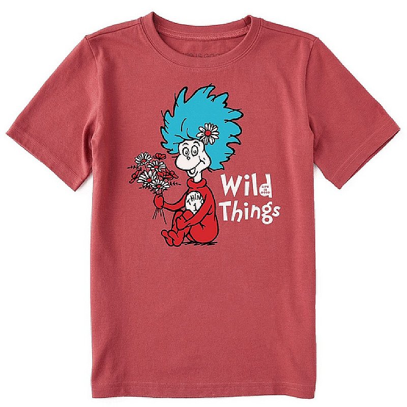 Life is good Kids' Cat In The Hat Wild Things Short Sleeve Crusher Tee Shirt 107338 (Life is good)
