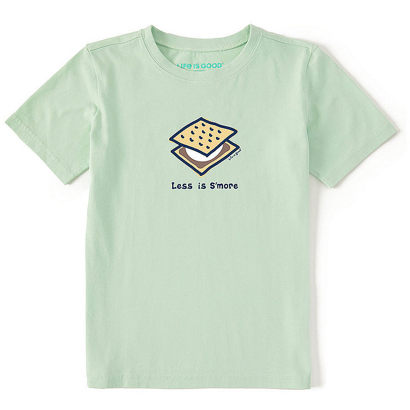 Life Is Good Kids' Less is Smore Crusher Tee Shirt 108273 (Life Is Good)