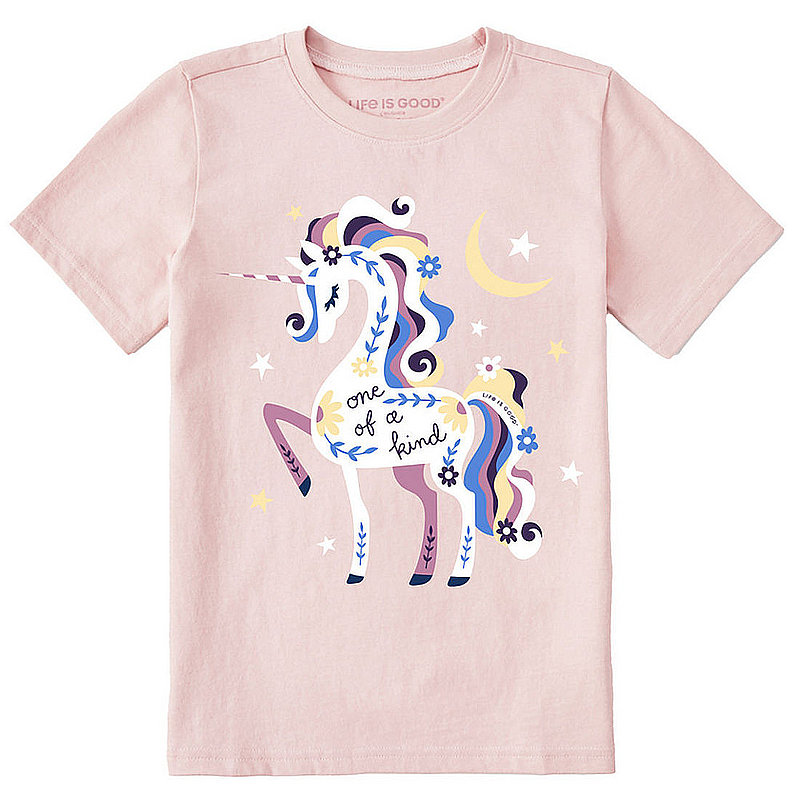 Life Is Good Kids' One of a Kind Unicorn Crusher Tee Shirt 101139 (Life Is Good)