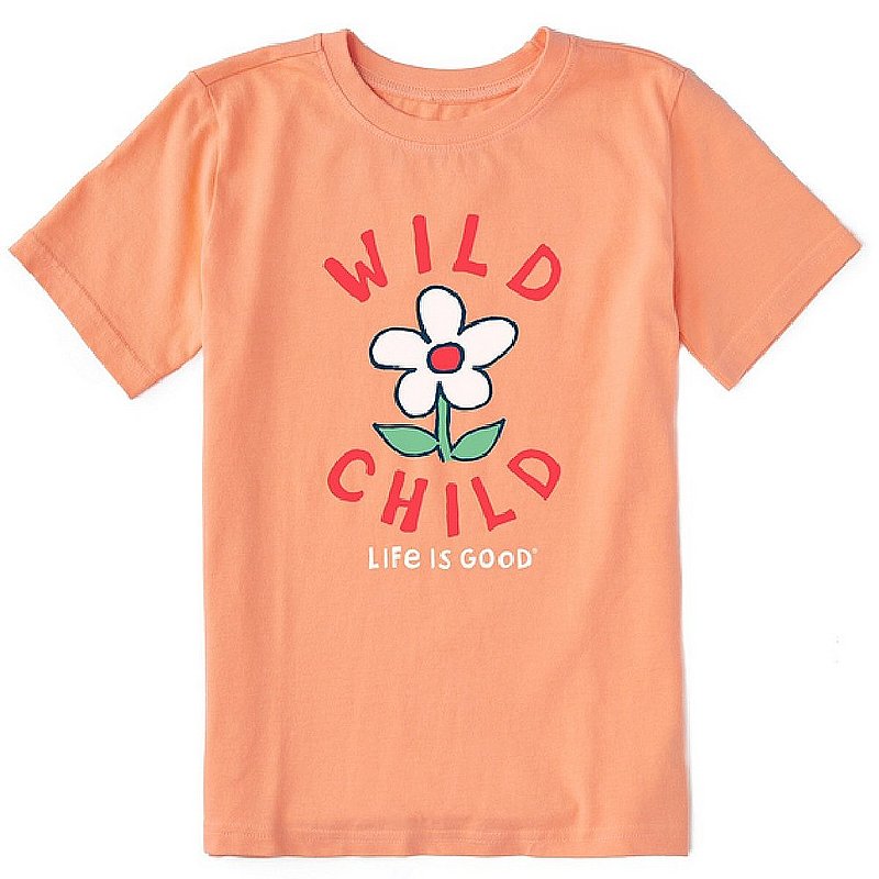 Life is good Kids' Wild Child Flower Crusher Tee Shirt 78201 (Life is good)