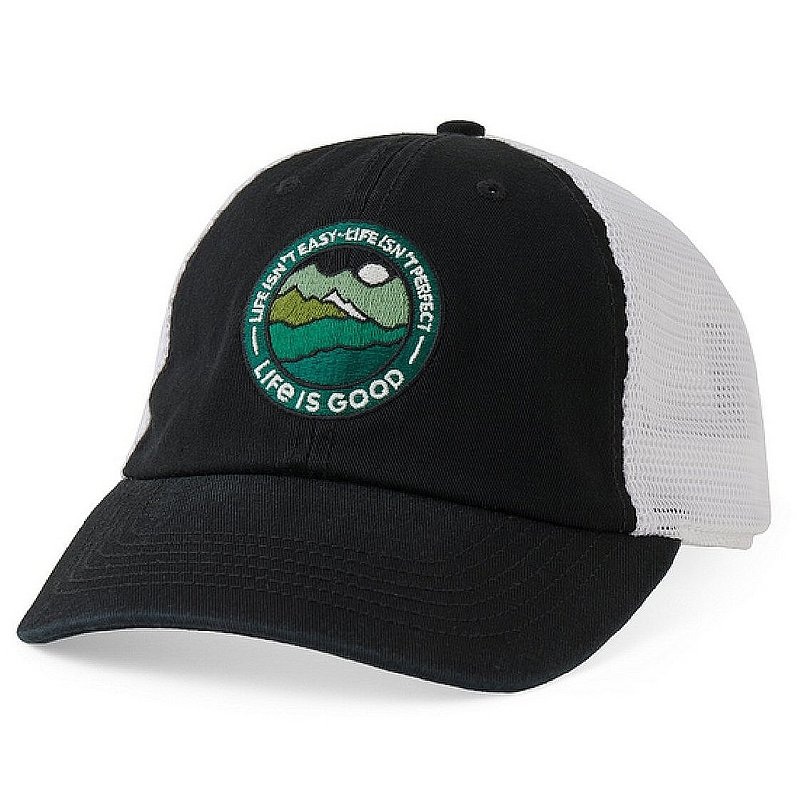 Life Is Good Life Isn't Perfect Mountains Soft Mesh Back Cap 81483 (Life Is Good)