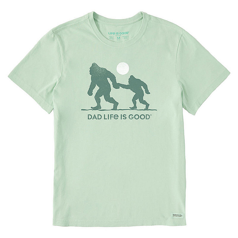 Life Is Good Men's Bigfoot Dad Life is Good Short Sleeve Tee Shirt 106560 (Life Is Good)