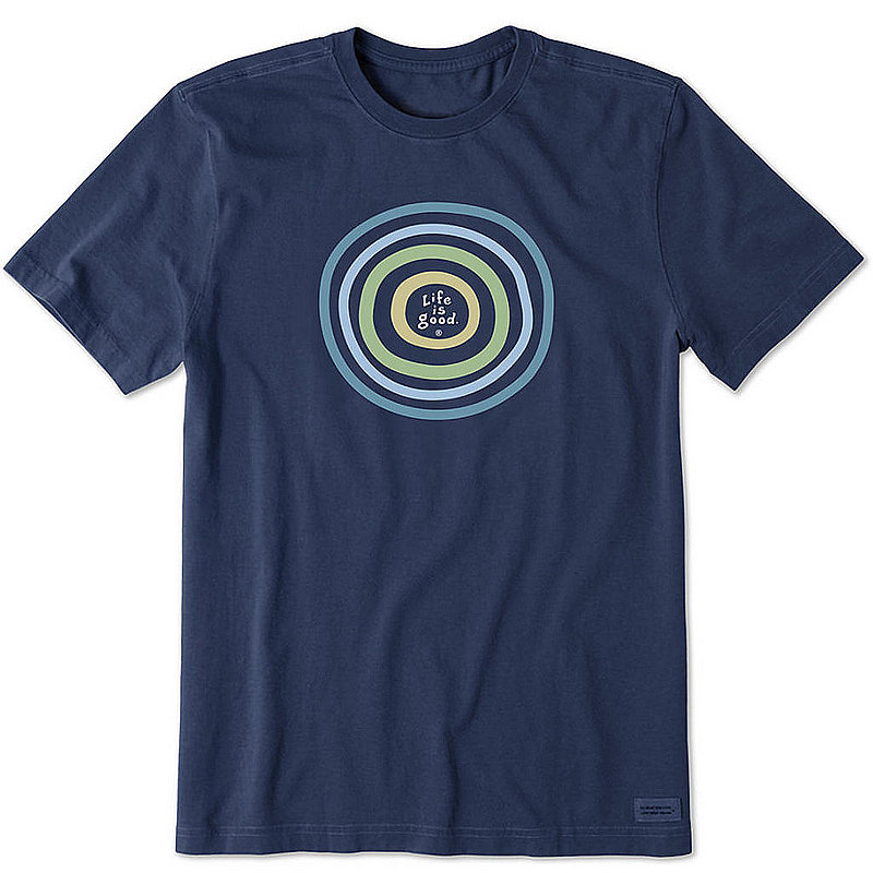 Life Is Good Men's Concentric Crusher Tee 102761 (Life Is Good)