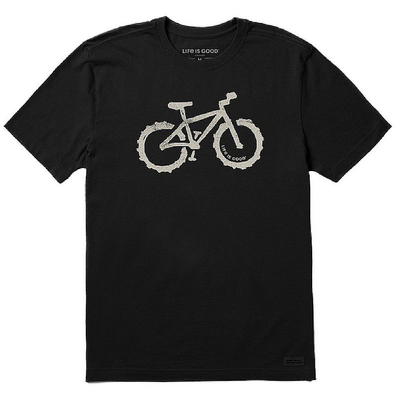 Life Is Good Men's Fat Tire Mountain Bike Short Sleeve Tee Shirt 99410 (Life Is Good)