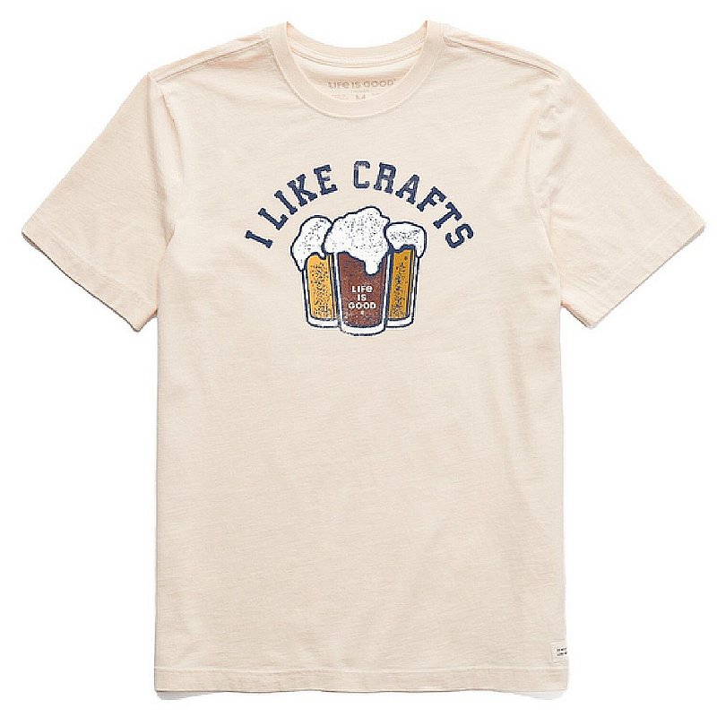 Life Is Good Men's I like Crafts Short Sleeve Tee Shirt 99333 (Life Is Good)