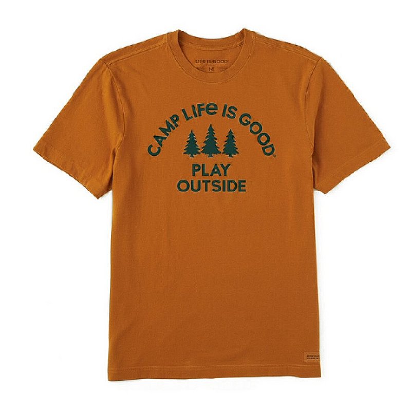 Life is good Men's Play Outside Camp Crusher Tee Shirt 77552 (Life is good)
