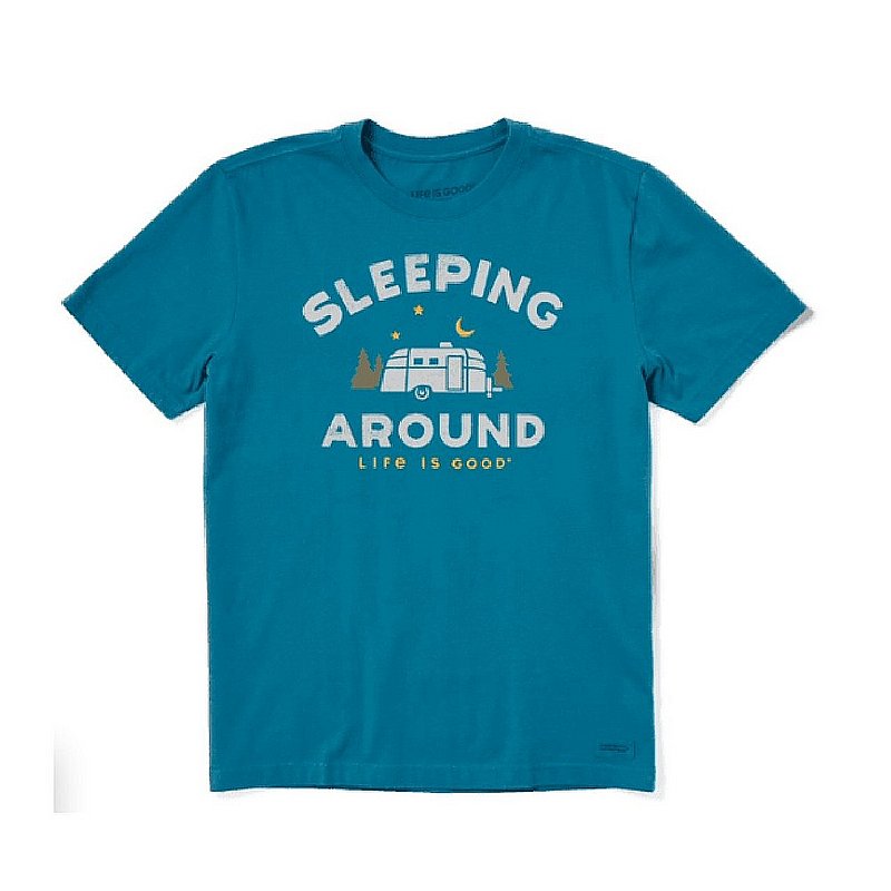 Life is good Men's Sleeping Around Crusher-Lite Tee Shirt 69061 (Life is good)