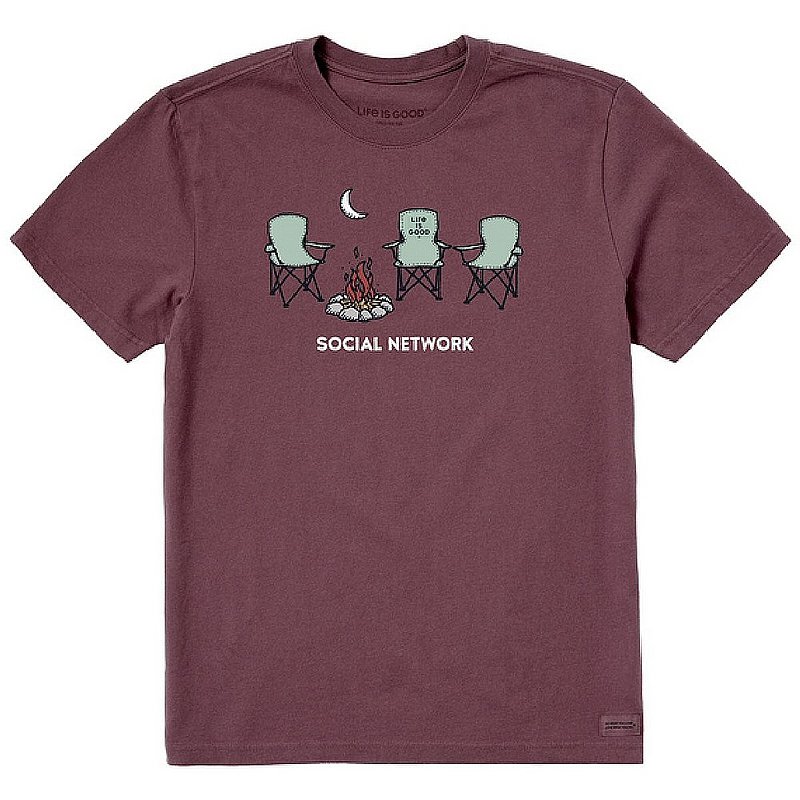 Men's Social Network Camp Crusher Tee Shirt