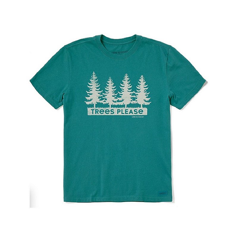 Life is good Men's Trees Please Forest Crusher Tee Shirt 85686 (Life is good)