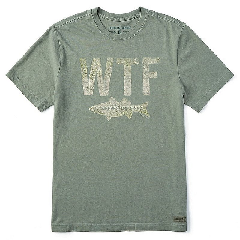 Life is good Men's WTF Short Sleeve Tee Shirt 80913 (Life is good)