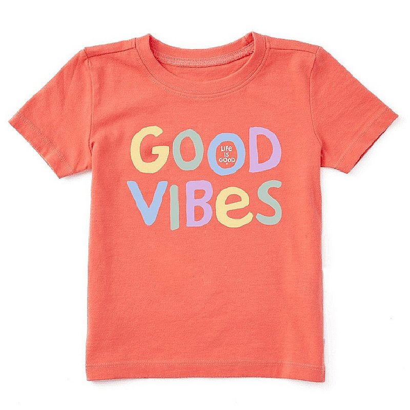 Life is good Toddler Good Vibes Crusher Tee Shirt 89804 (Life is good)