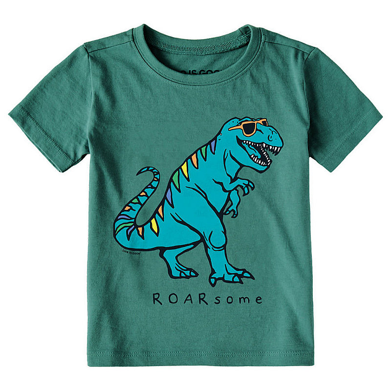 Life Is Good Toddler Rad Roarsome Dino Crusher Tee Shirt 108314 (Life Is Good)