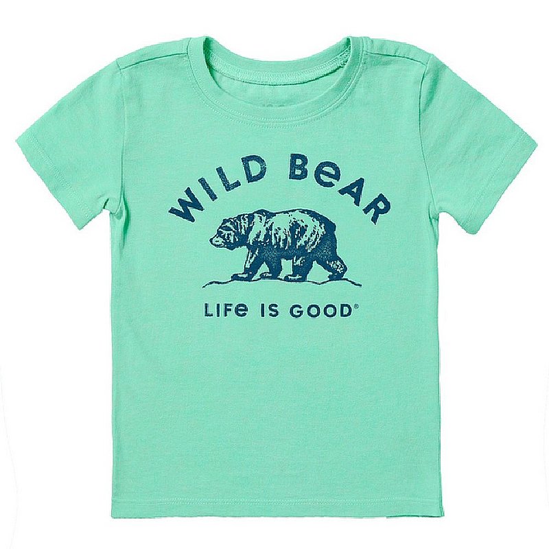 Life Is Good Toddlers' Wild Bear Outdoors Crusher Tee Shirt 78177 (Life Is Good)