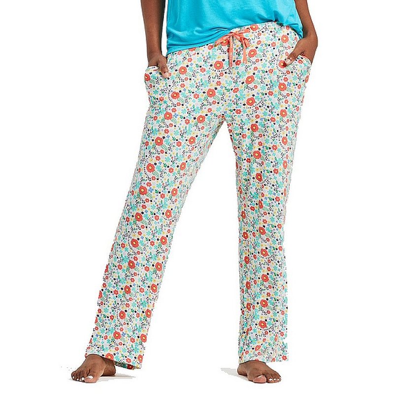 Life is good Women's Ditsy Floral Pattern Lightweight Sleep Pants 77658 (Life is good)