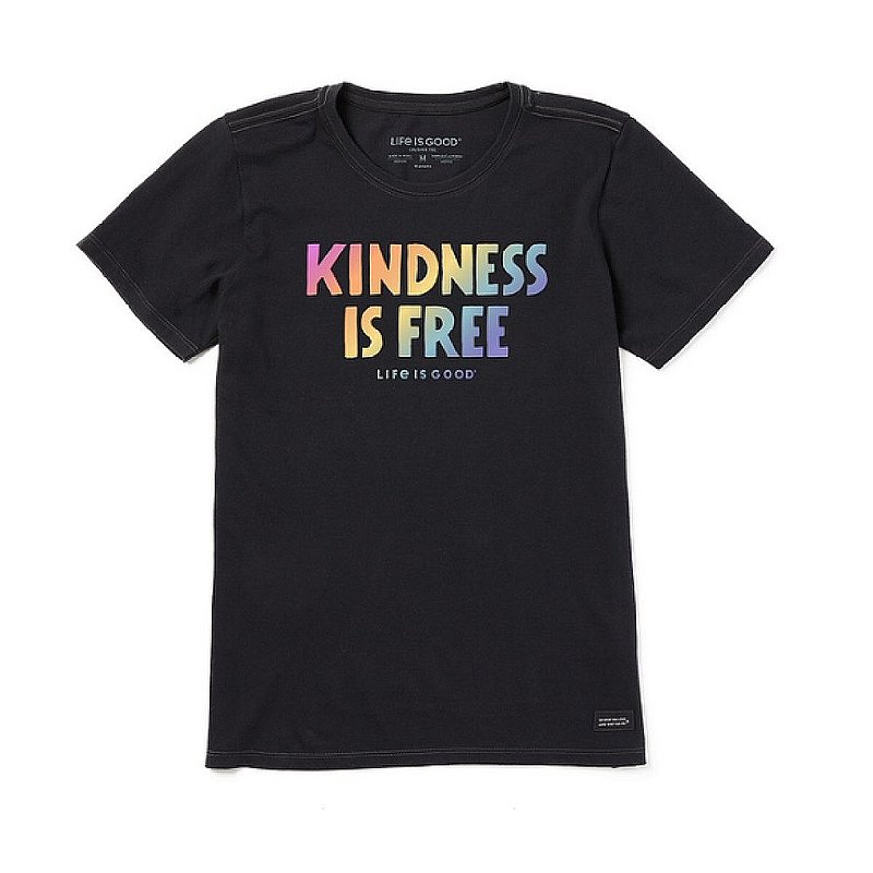 Life Is Good Women's Kindness Data Point Crusher-Lite Tee Shirt 77406 (Life Is Good)