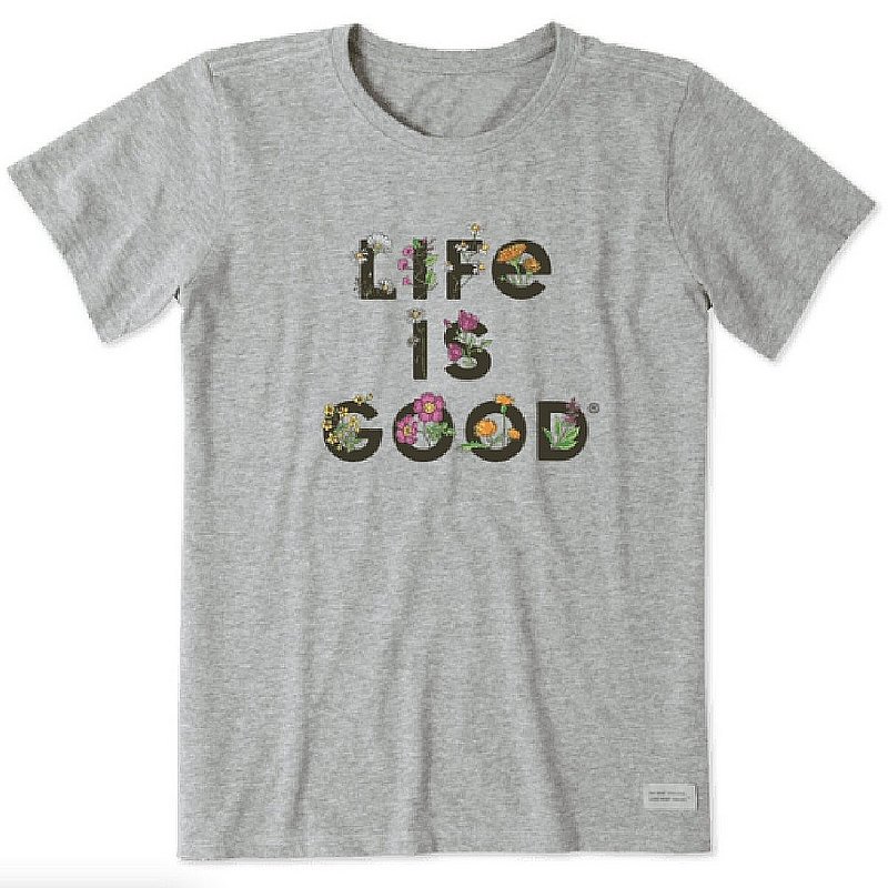 Life Is Good Women's Life Is Gardening Crusher Tee Shirt 72925 (Life Is Good)