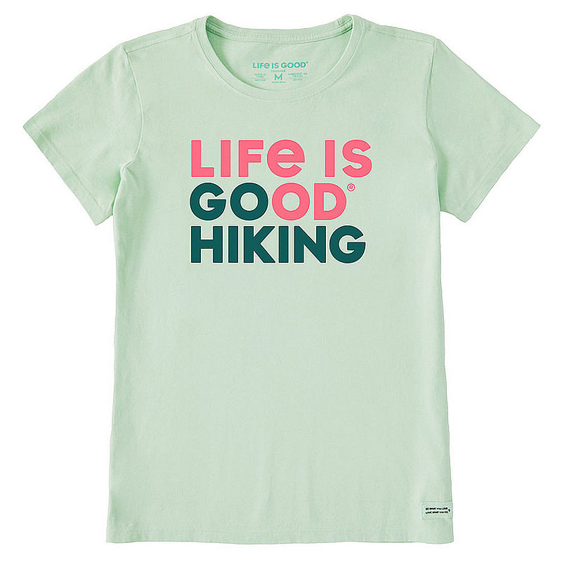 Life Is Good Women's Life is Good Go Hiking Crusher Tee Shirt 89234 (Life Is Good)