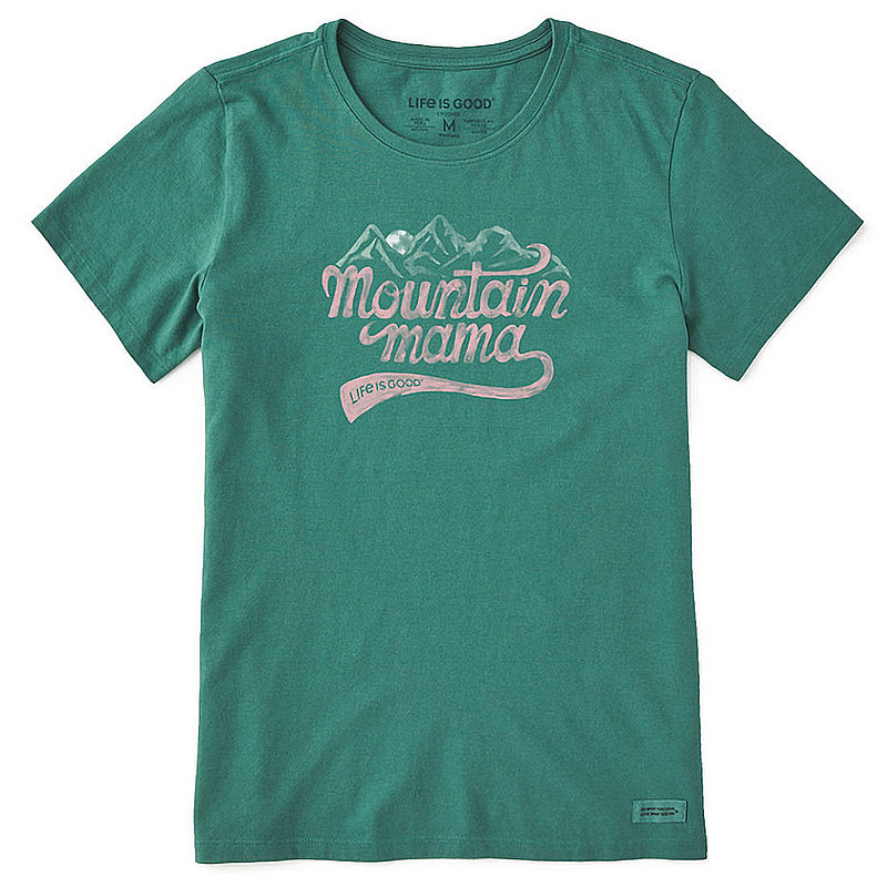 Life Is Good Women's Mountain Mama Crusher Tee Shirt 89238 (Life Is Good)