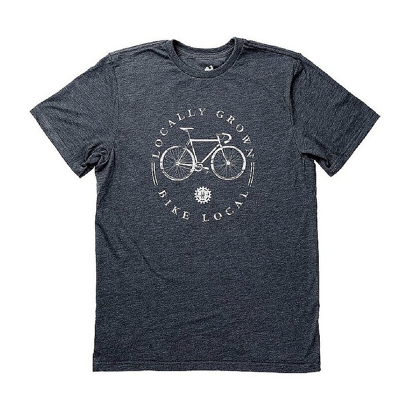 Locally Grown Clothing Co. Men's Bike Local Circle SS Tee Shirt MBIKELOCCIRCSS (Locally Grown Clothing Co.)