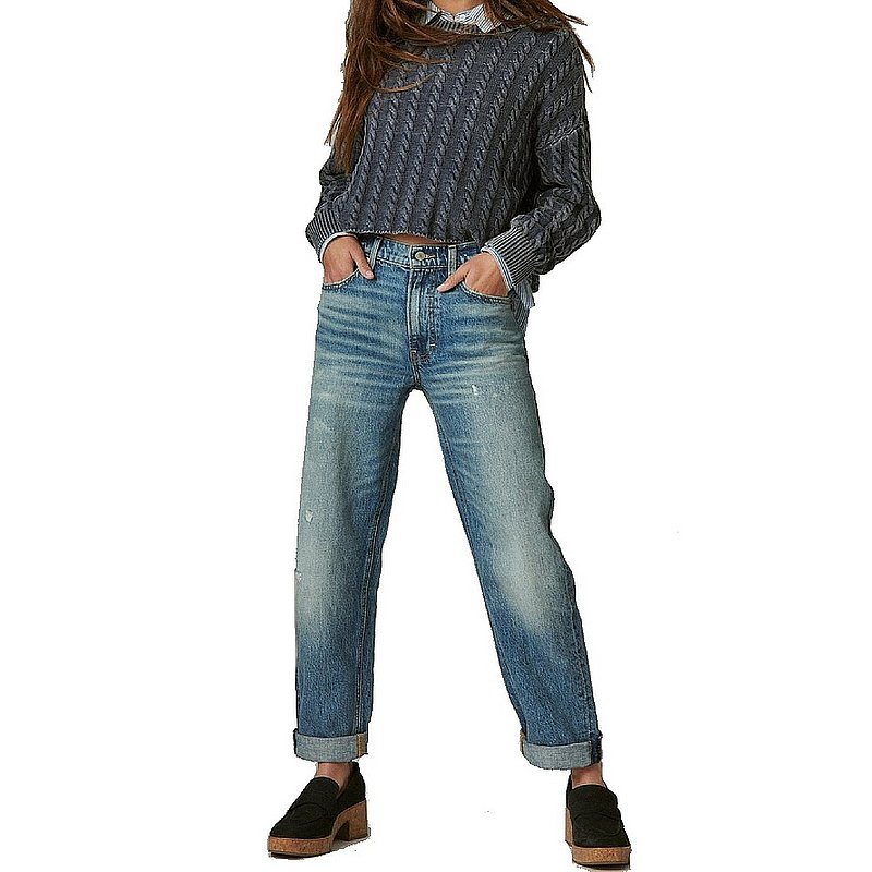 Women's Mid Rise Boy Jeans