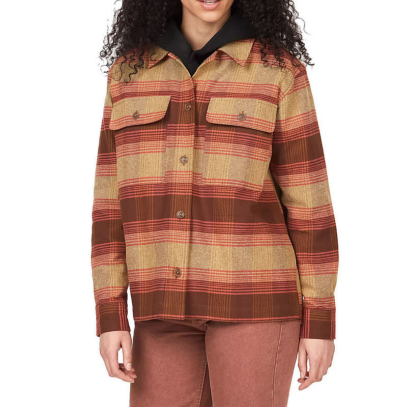 Marmot Women's Incline Heavyweight Flannel Overshirt M14678 (Marmot)