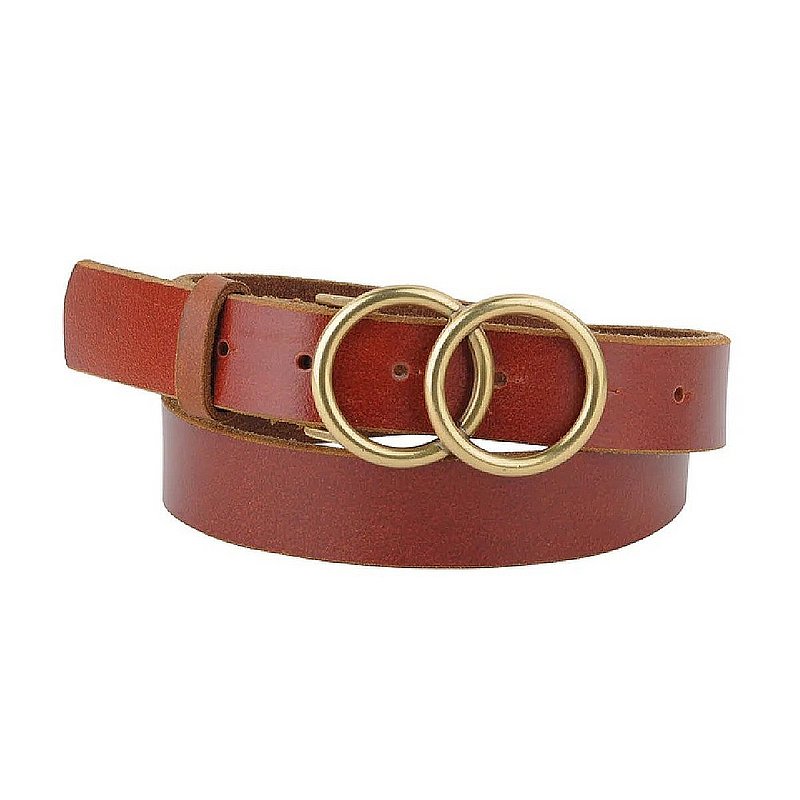 Most Wanted Double Circle Buckle Leather Belt 5072 (Most Wanted)