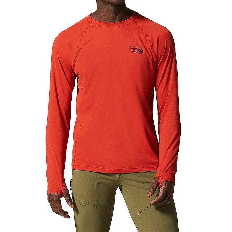 Mountain Hardwear Men's Crater Lake Long Sleeve Crew Shirt 1982421 (Mountain Hardwear)
