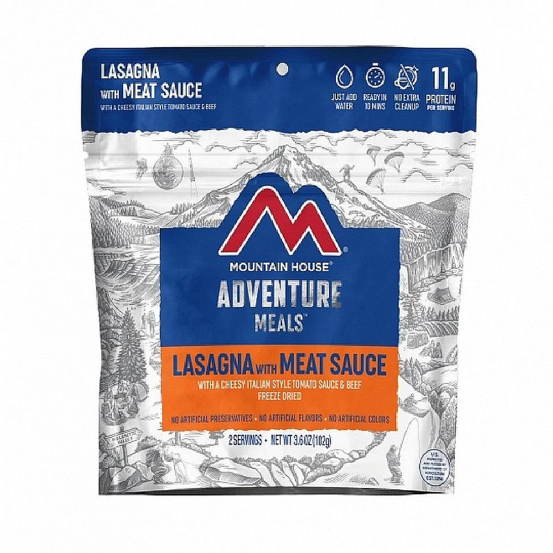Mountain House Lasagna with Meat Sauce Meal 55125 (Mountain House)