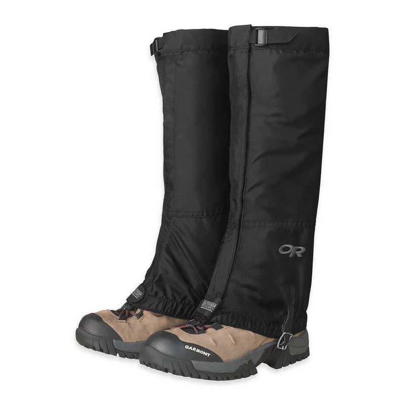 Outdoor Research Men's Rocky Mountain High Gaiters BLACK M 243108 (Outdoor Research)