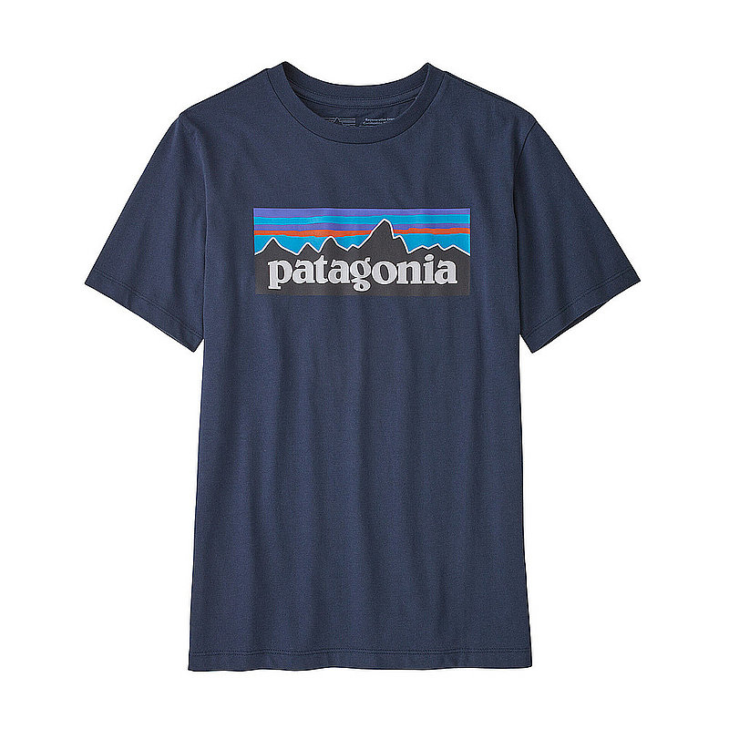 Patagonia Kids' Regenerative Organic Certified Cotton P-6 Logo T-Shirt 62163 (Patagonia)