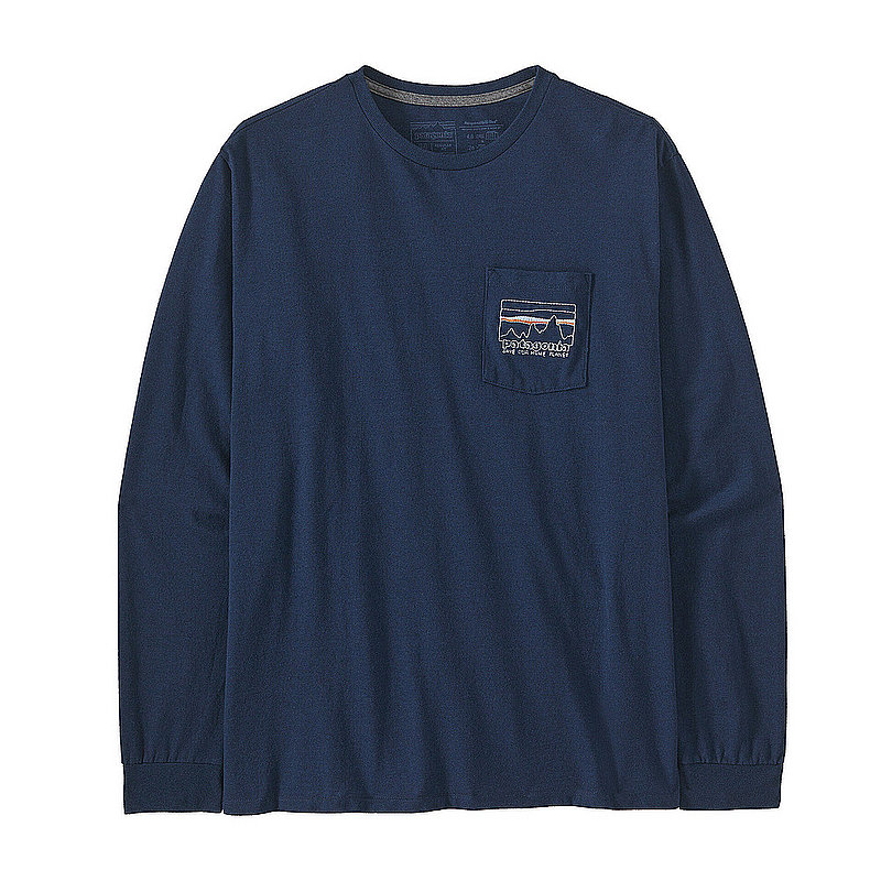 Patagonia Men's Long-Sleeved '73 Skyline Pocket Responsibili-Tee Shirt 37594 (Patagonia)