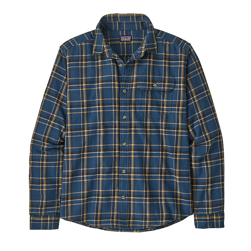 Patagonia Men's Long-Sleeved Cotton in Conversion Lightweight Fjord Flannel Shirt 42410 (Patagonia)