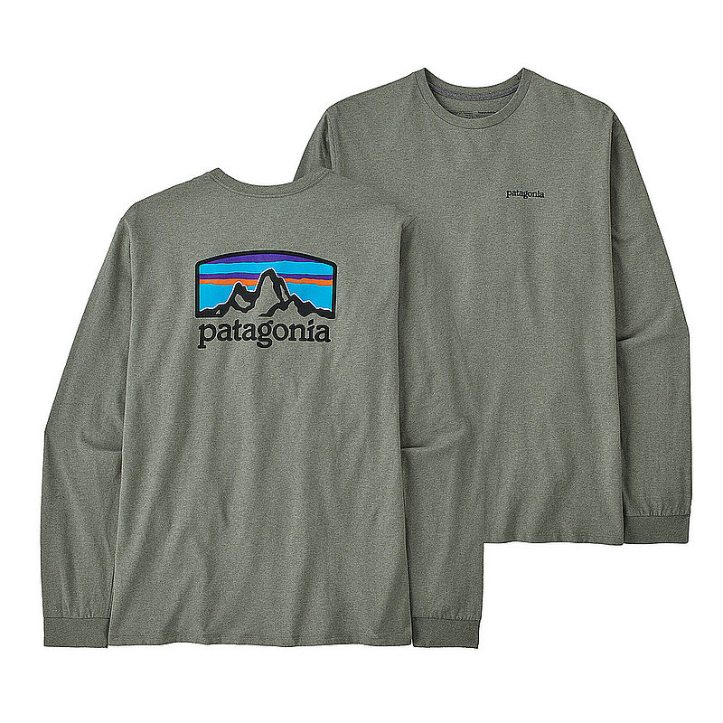 Patagonia Men's Long-Sleeved Fitz Roy Horizons Responsibili-Tee Shirt 38514 (Patagonia)
