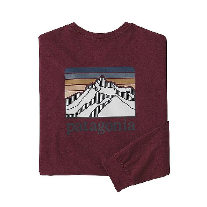 Patagonia Men's Long-Sleeved Line Logo Ridge Responsibili-Tee Shirt 38517 (Patagonia)