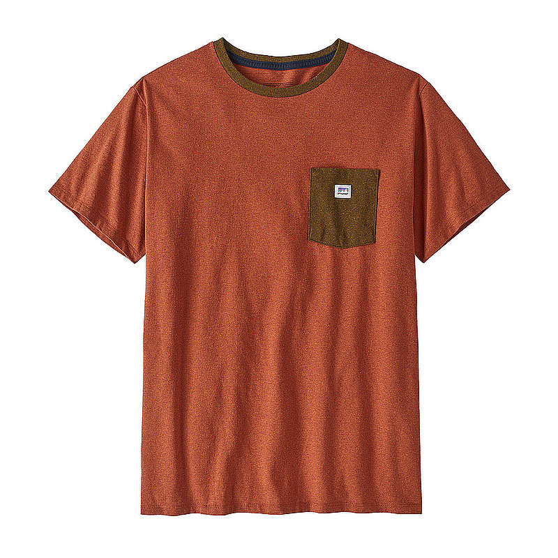 Patagonia Men's Shop Sticker Pocket Responsibili-Tee Shirt 37762 (Patagonia)