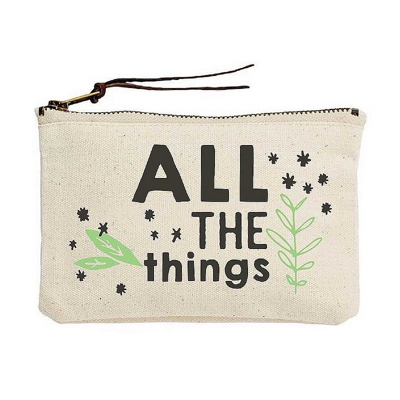 Potluck Press All the Things Canvas Pouch CP110 (Potluck Press)