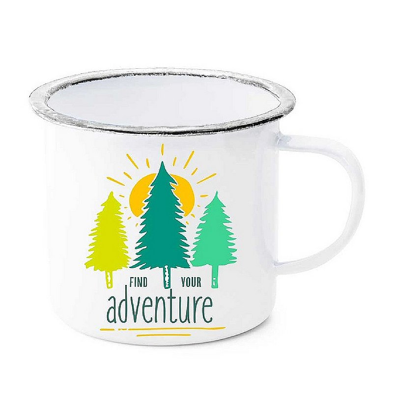 Potluck Press Find Your Adventure Trees Mug EM118 (Potluck Press)