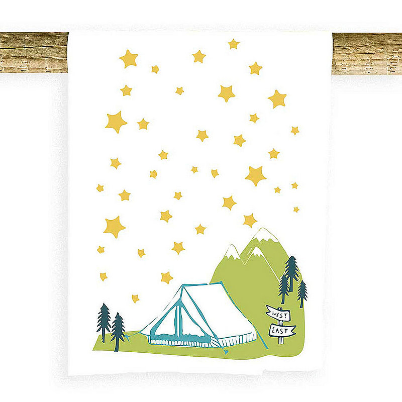 Potluck Press Tent Under Stars Towel TL272 (Potluck Press)