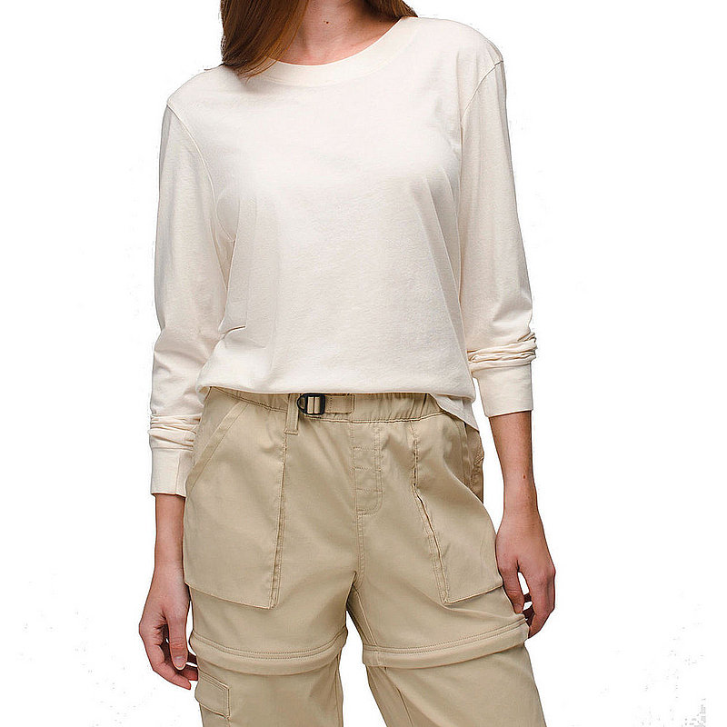 Prana Women's Everyday Vintage-Washed Long Sleeve Tee Shirt 2057021 (Prana)